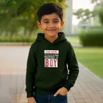 কিডস কটন ফ্লিস হুডি – শীতের পোশাক