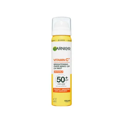 Garnier ভিটামিন সি ব্রাইটেনিং ওভার মেকআপ UV মিস্ট SPF50+ 75ml