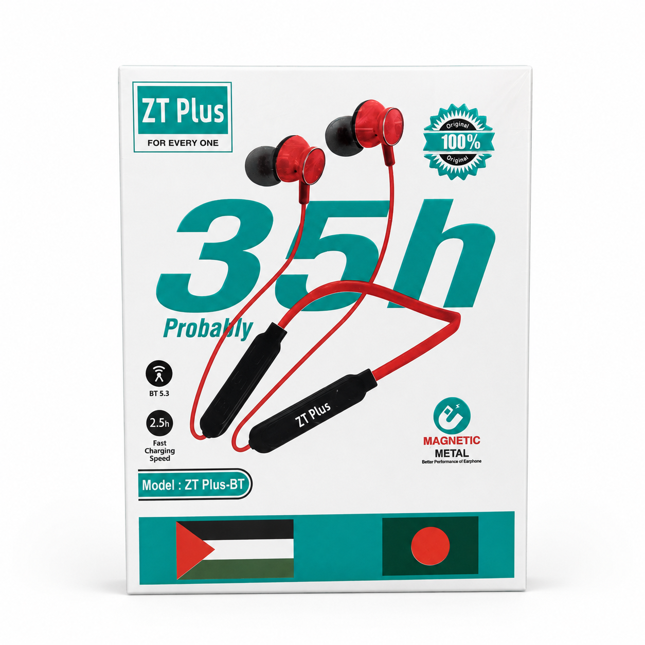 ZT Plus BT ওয়্যারলেস নেকব্যান্ড 35H