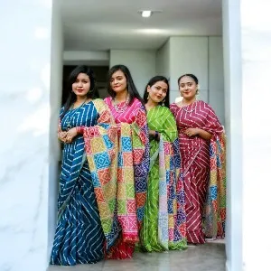 পিওর সিল্ক ডিজিটাল প্রিন্ট শাড়ি