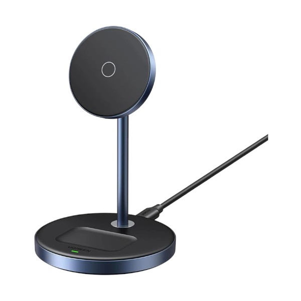 ইউগ্রিন CD317 ২০W ব্ল্যাক ২-ইন-১ ম্যাগনেটিক ওয়্যারলেস চার্জার