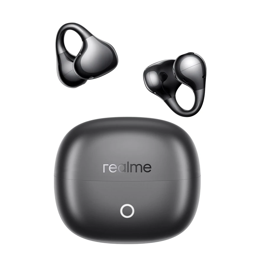 Realme Buds Clip Titanium Black TWS Bluetooth Earbuds
