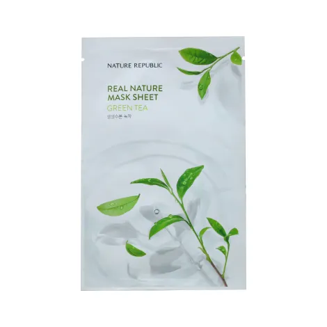 Nature Republic Real Nature গ্রিন টি শিট মাস্ক 23ml