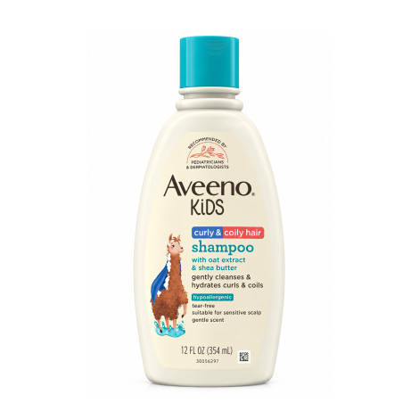 Aveeno কিডস কার্লি হেয়ার শ্যাম্পু ৩৫৪মিলি (Canada)