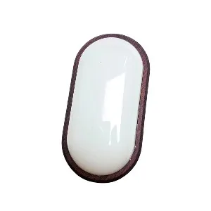 Jago সিকিউরিটি লাইট IP65 18 ওয়াট ওভাল উডেন | JG-SL-OWD