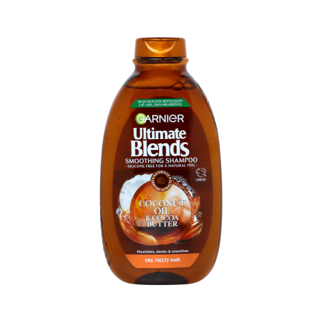 Garnier Ultimate Blends নারকেল তেল ও কোকো বাটার শ্যাম্পু 400 মিলি