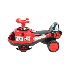 Jim & Jolly Sky Rider ট্রাইসাইকেল – লাল ও কালো