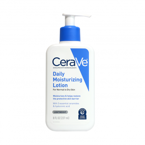 CeraVe Daily Moisturizing লোশন, নরমাল থেকে শুষ্ক ত্বকের জন্য 237ml