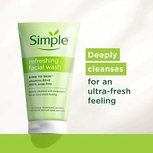 Simple Refreshing Facial Wash 150ml (Poland)