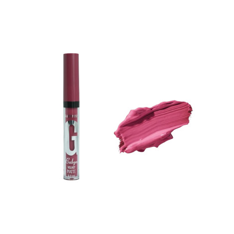 Guerniss Babyes ভেলভেট ম্যাট লিকুইড লিপস্টিক 2.5ml - Shade 06