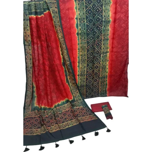 কুমিল্লা বাটিক সিল্ক থ্রি পিস