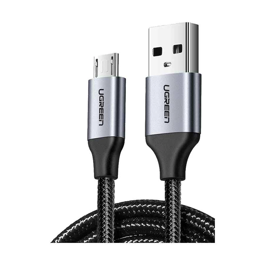 UGREEN 60146 USB to Micro USB Braided Cable 1 Meter Black