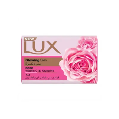 Lux Glowing Skin রোজ ভিটামিন C+E গ্লিসারিন সাবান 170g