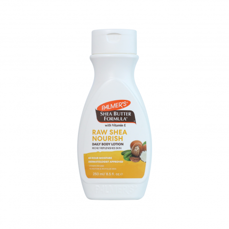 Palmers Raw শিয়া নরিশ ডেইলি বডি লোশন ২৫০মি.লি. (USA)