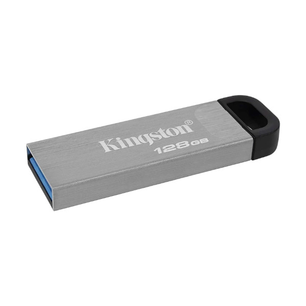 কিংস্টন ডেটা ট্র্যাভেলার কাইসন 128GB USB 3.2 জেনারেশন 1 সিলভার পেন ড্রাইভ