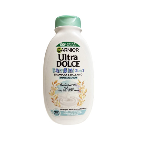 Garnier Ultra Dolce Bambini শিশুদের 2 ইন 1 শ্যাম্পু ও কন্ডিশনার 250ml