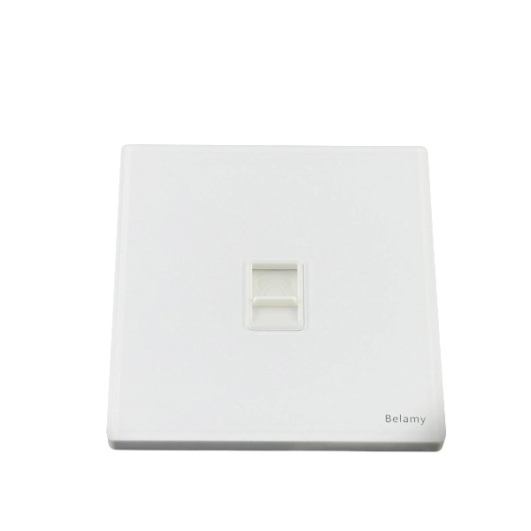 Belamy White Telephone Socket | BE-159-SW