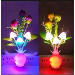 মাশরুম সেন্সর LED নাইট লাইট ওয়াল ল্যাম্প