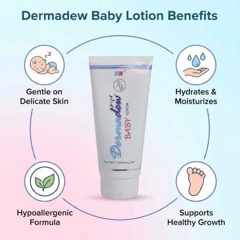 H&H Dermadew বেবি লোশন 80g