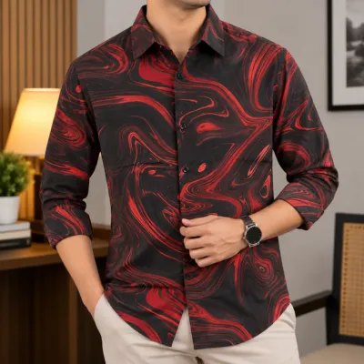 China Dubi কটন শার্ট – পুরুষদের
