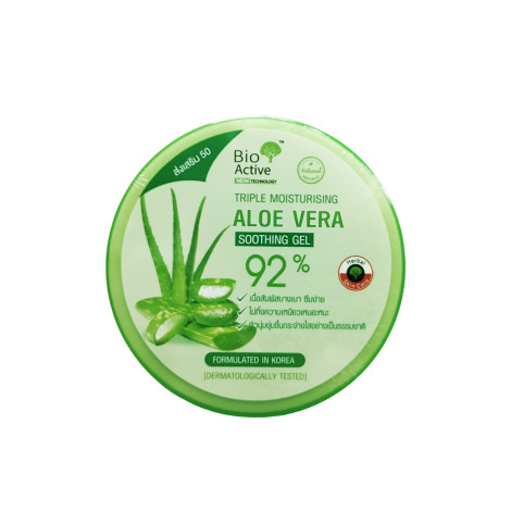 Bio Active Triple Moisturising 92% Aloe Vera Soothing Gel 150ml (Korea)