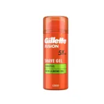 Gillette Fusion 5 Sensitive আমন্ড অয়েলযুক্ত শেভিং জেল 75ml