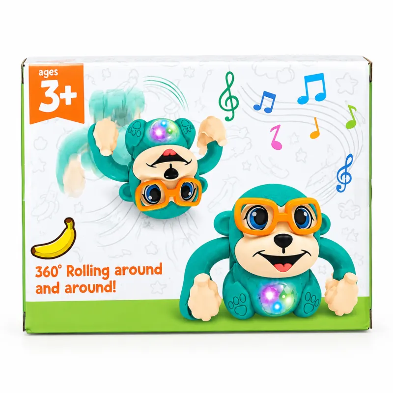 Tumble Monkey ড্যান্সিং মিউজিক্যাল খেলনা – বাচ্চাদের জন্য