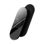 Baseus ডিজিটাল LED ডিসপ্লে 2-in-1 WXSX010101 15W ওয়্যারলেস চার্জার (কালো)