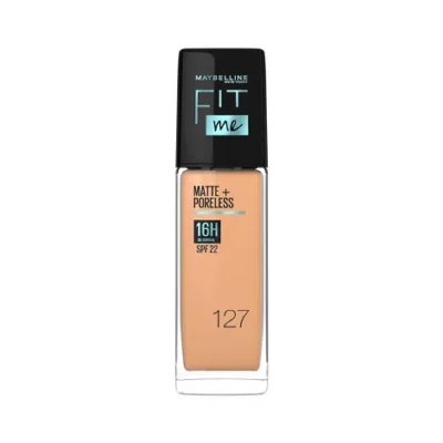Maybelline Fit Me ম্যাট পোরলেস ফাউন্ডেশন - শেড 127