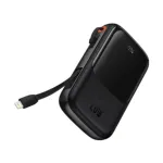 Baseus Qpow Pro PPQD060001 10000mAh 20W Lightning ও Type-C পাওয়ার ব্যাংক (কালো)