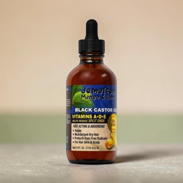 Jamaican Mango & Lime Vitamin A.D.E ব্ল্যাক ক্যাস্টর অয়েল 118ml