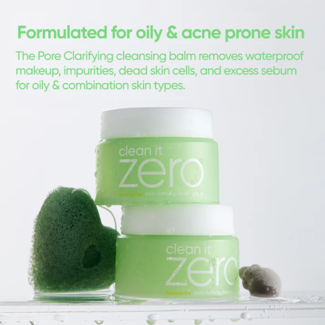 Banila Co Clean it Zero Tea Tree EX Pore Clarifying Cleansing Balm 7ml (Korea)