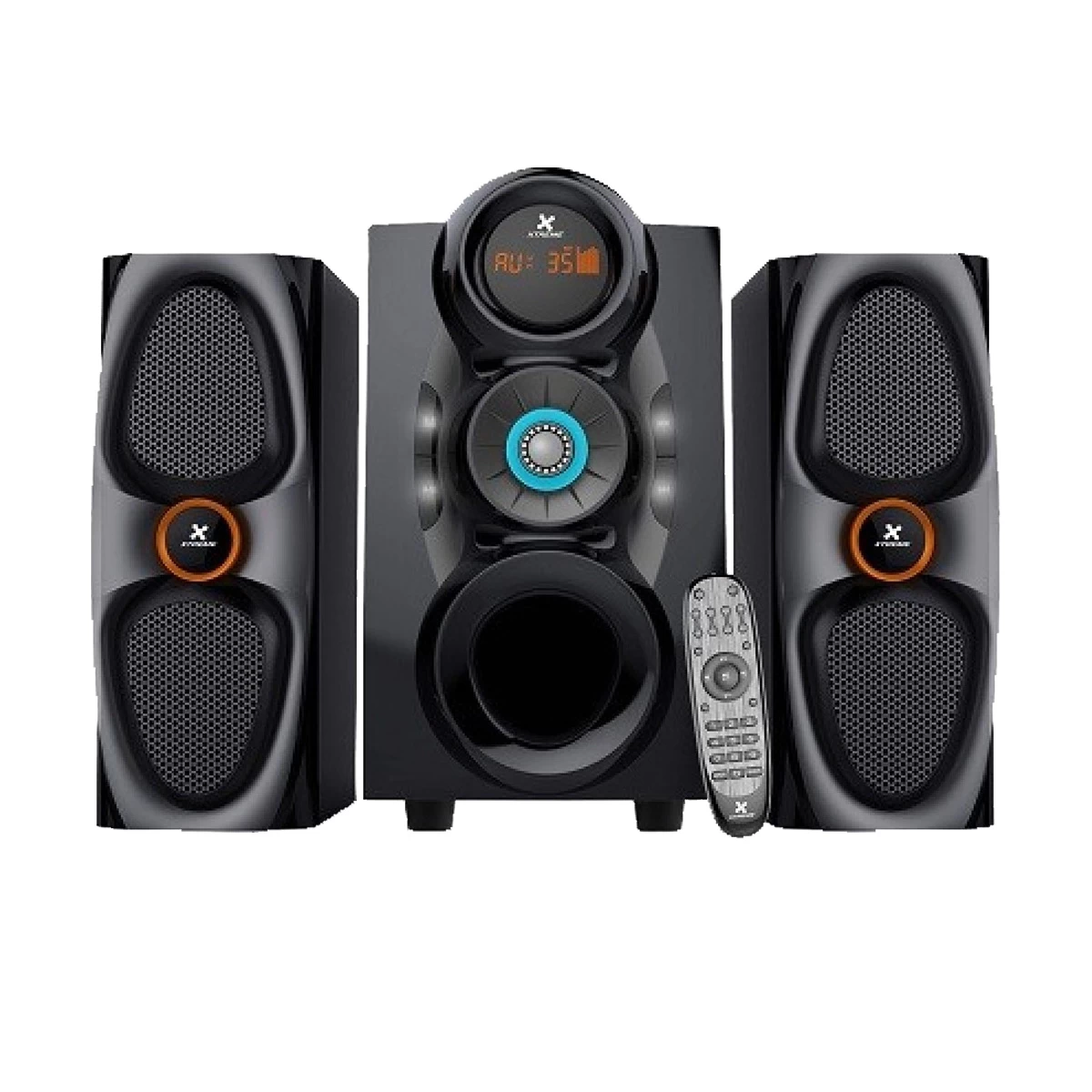 Xtreme TIGER 2:1 Black Bluetooth Speaker