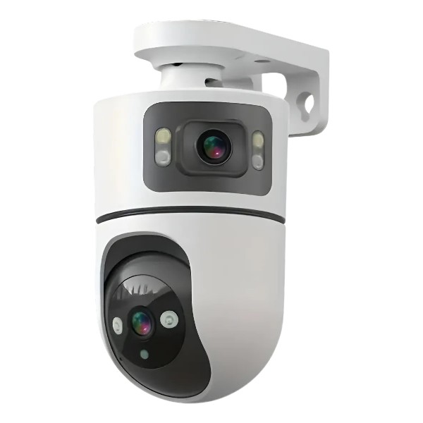 Smart V-380 Q9 হোম ওয়াই-ফাই কালার ক্যামেরা – 2 লেন্স, 3 ভিউ, 1080p