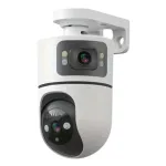 Smart V-380 Q9 হোম ওয়াই-ফাই কালার ক্যামেরা – 2 লেন্স, 3 ভিউ, 1080p