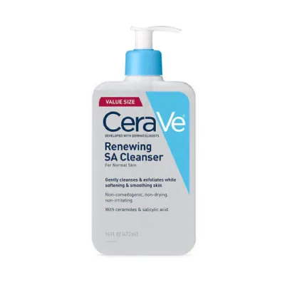 CeraVe Renewing SA ক্লিনজার 473ml - মুখ ও শরীরের জন্য