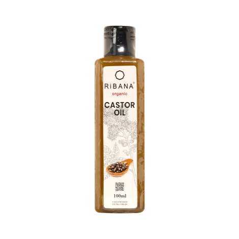 Ribana Organic Castor Oil 100ml (Bangladesh)