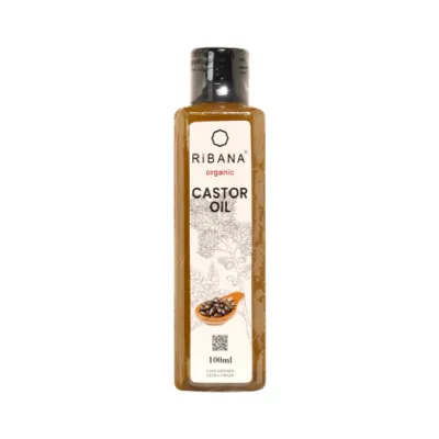 Ribana অর্গানিক ক্যাস্টর অয়েল 100ml