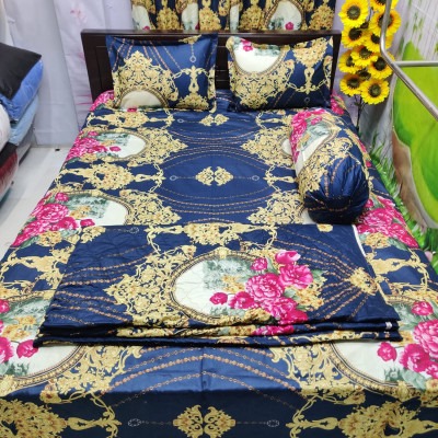 পিওর কটন টুইল এসি কাঁথা ও বেড শিট কম্বো