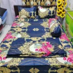 পিওর কটন টুইল এসি কাঁথা ও বেড শিট কম্বো
