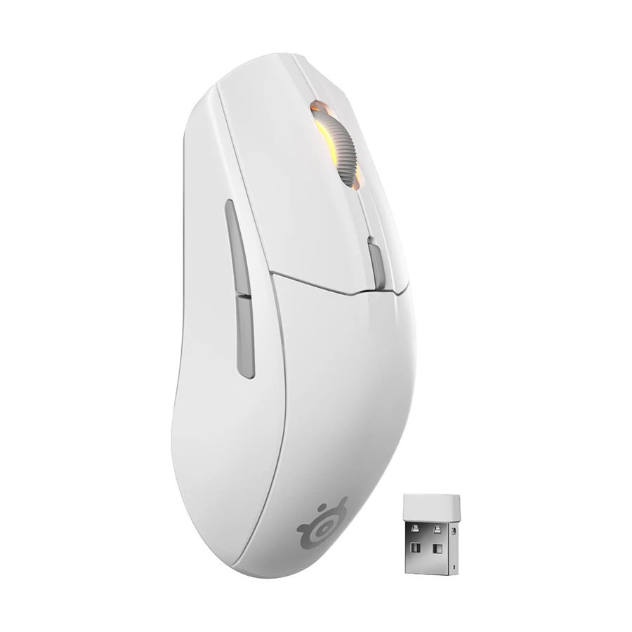 SteelSeries Rival 3 Wireless Gen 2 Dual Mode White Gaming Mouse
