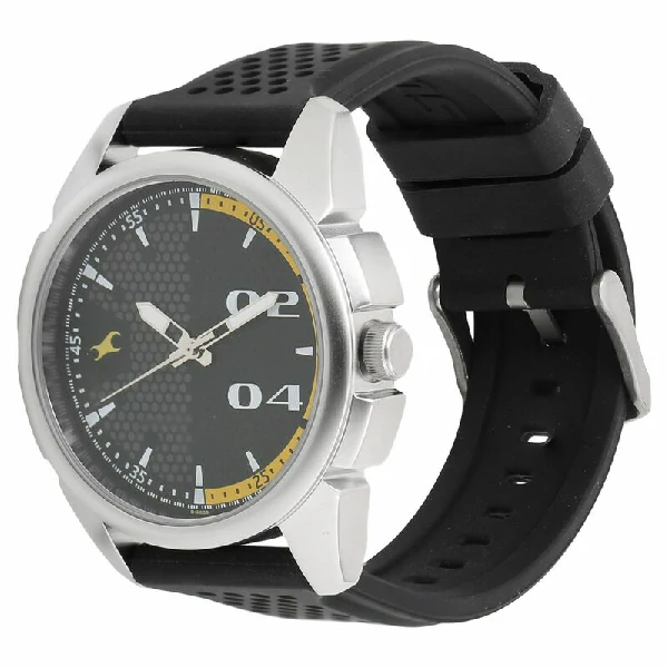 Fastrack NP3124SP02 Silicone Strap Watch