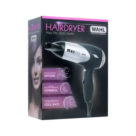 Wahl হেয়ার ড্রায়ার ম্যাক্স প্রো ১৬০০ওয়াট (China)