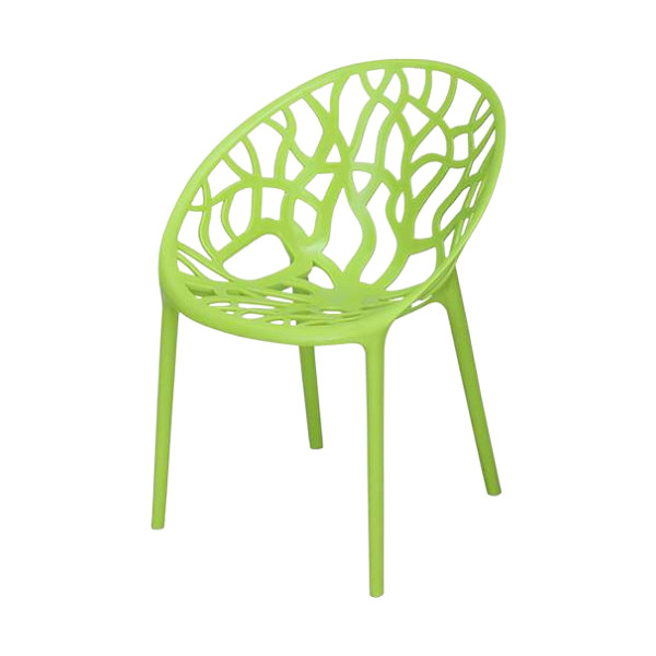 Stylee Ventral Arm Chair Lime Green