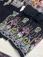 Stitched Pure Cotton 2 Piece with Heavy Embroidery