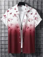 Men's Half Sleeve Cotton Shirt for Summer, M to XXL
