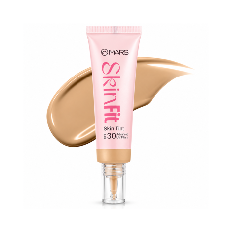 Mars Skinfit Skin Tint SPF30 Advanced Uv Filters Foundation - FT08 Honey (India)