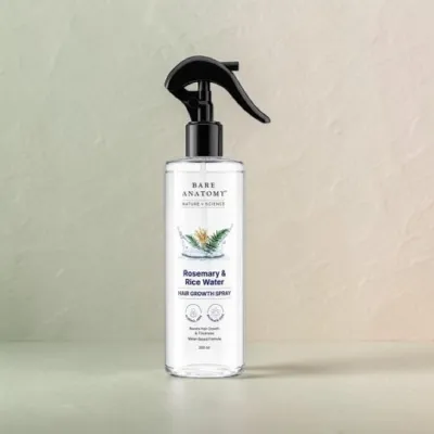 Bare Anatomy রোজমেরি ও রাইস ওয়াটার হেয়ার স্প্রে 200ml