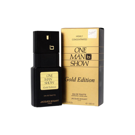 Jacques Bogart One Man Show Gold Edition Eau De Toilette 100ml (France)