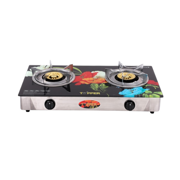 TOPPER Lotus Double Glass Auto Stove LPG